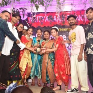 Schools Dance Competition   Group category  Dancing Buddies  First Runner up  Chandousi Public school